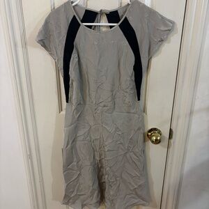Banana Republic dress black and grey open back hole * accepting offers